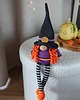 dodatki - różne Krasnalka jesienna, Skrzat ozdobny, Dekoracja na Halloween, Dekoracja kominka 5