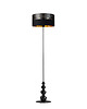 lampy podłogowe Glamour lampa podłogowa do salonu z abażurem ROMA GLAM 7