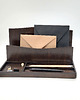 organizery Organizer na biurko, klasyczna elegancja, wenge 2