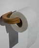 dodatki - łazienka - różne Drewniany uchwyt na papier toaletowy 1