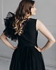 sukienki midi damskie Sukienka z tiulem, LILY LADY, czarna 2
