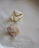 pierścionki - różne Pierścionek Beadingowy  GoldenCream 4