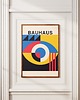 plakaty Minimalistyczny plakat - Bauhaus #25 - Do salonu, sypialni, biura 1