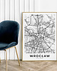 plakaty Plakat Mapa Wrocław 1