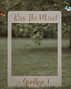 dodatki ślubne Fotoramka na wieczór panieński - Kiss the Miss! Goodbye! 1
