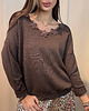 swetry damskie Sweter Fiore Cioccolato 1