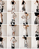 szale damskie Wielofunkcyjna Chusta Bluzka ORIGAMI Cream 6