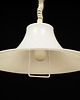 lampy wiszące Lampa wisząca biała, duński design, lata 70, producent: Fog & Morup 2