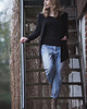 marynarki damskie Marynarka OPEN OFFICE black 6