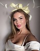 fascynatory Fascynator ślubny LA VIE pastelowy MAŚLANO ŻÓŁTY /oraz inne kolory 9