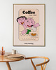 grafiki i ilustracje Plakat Coffee Lover Club 3