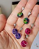 kolczyki swarovski Kolczyki z kryształami Swarovskiego 1