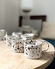 kubki Niski kubek z uchem BROWN SPLASH 1