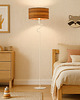 lampy podłogowe Elegancka lampa stojąca do pokoju dziecięcego MORONI ECO z abażurem 1