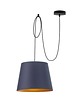 lampy wiszące Regulowana lampa wisząca z abażurem w stylu glamour TIMARY 6