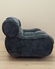 sofy i szezlongi Sofa welurowa granatowa, włoski design, lata 70, produkcja: Włochy 4
