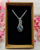 wisiory Naszyjnik Labradoryt Mini stal chirurgiczna wisiorek handmade 1