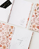 kalendarze i plannery NOTES KWIATY POLSKIE B5  160 stron  SZARE LINIE 1
