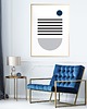 plakaty Plakat Gray geo 1