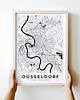 plakaty Plakat Mapa Dusseldorf 3
