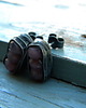 kolczyki wire wrapping trzy rubiny - kolczyki 1