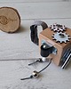 klocki i zabawki drewniane Kostka manipulacyjna tablica sensoryczna mini 1