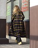 kardigany damskie Kira - Kolorowy wełniany kardigan w kratę 3