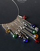 kolie Na kolorowo. Oryginalna kaskada w modnym stylu BOHO ciekawy prezent handmade 2