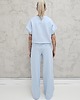 komplety damskie Chiara oversizowy komplet bezrękawnik i spodnie wide leg Baby Blue 3