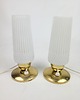lampy stołowe Para lampek stołowych vintage z lat 60 1