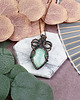 wisiory Miedziany wisiorek wire wrapping z amazonitem #530 2