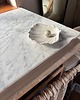 pojemniki na biżuterię Podstawka na Biżuterię Palo Santo Ceramiczna Muszelka Mleczna Biel 5