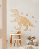 naklejki ścienne do pokoju dziecka Dinozaur T-Rex Dekoracja Ścienna Origami, Tyranozaur 4