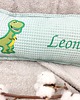 poduszki do pokoju dziecka Personalizowany prezent dla dziecka - imienna poduszka z dinozaurem 2