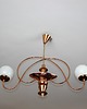 lampy wiszące Żyrandol Mid Century, lata 60 4