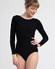 body damskie Body z dekoltem na plecach-czarny(LA-061) 3
