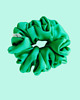 gumki do włosów Gumka jedwabna, scrunchie, frotka green grass MAXI 2