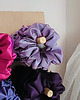 gumki do włosów Satynowa gumka do włosów scrunchie Lila RÓŻNE MODELE 1