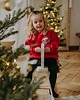 bluzy dla dziewczynki Bluza oversize Santa Teddy 4