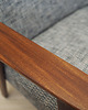 fotele Fotel mahoniowy, duński design, lata 60, produkcja: Dania 7