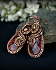 kolczyki wire wrapping Kolczyki z jaspisem 8