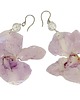 kolczyki z żywicy Kolczyki z kwiatów orchidei 2