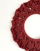 makramy Makrama Mandala Red Wine 1