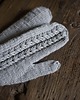 rękawiczki damskie Rękawiczki z 100% wełny merino z motywem kłosa 1
