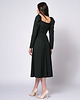 sukienki midi damskie Czarna sukienka - Ola 3