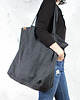 torby XXL Big Lazy bag torba czarna na zamek / vegan / eco 1