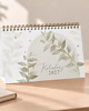 kalendarze i plannery Kalendarz 2027 biurkowy WHITE RUSCUS wolnostojący 2