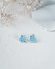 kolczyki ceramiczne Kolczyki porcelanowe FORGET-ME-NOT 1