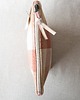 kosmetyczki Kosmetyczka w kratkę PEACH upcycling 3