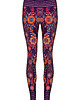 legginsy Boho Flowery Stripe Leggings 4